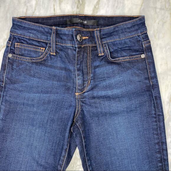 JOES JEANS Womens Chelsea Ultra Slim Fit Dark Wash Denim Jeans Waist Size 24 - Picture 3 of 8